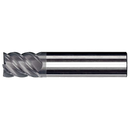 Mastercut Tool Corp. 5/8x1-1/4x5/8x3-1/2 5FL Square 45° Helix HY5 W/Flat, PowerA 445-028W-1